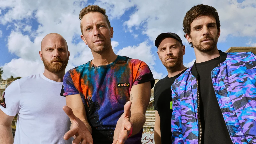 Meest beluisterde artiesten op Spotify Coldplay